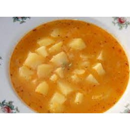 A.  Hráškovo-zemiaková polievka   (0,45l)  - 1